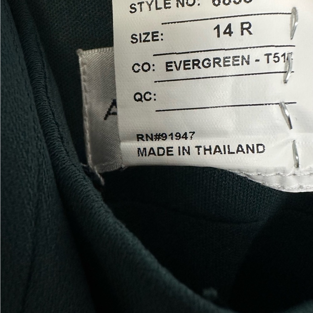 After Six Style 6838 Empire Waist Dress Size 14 - Picture 8 of 9